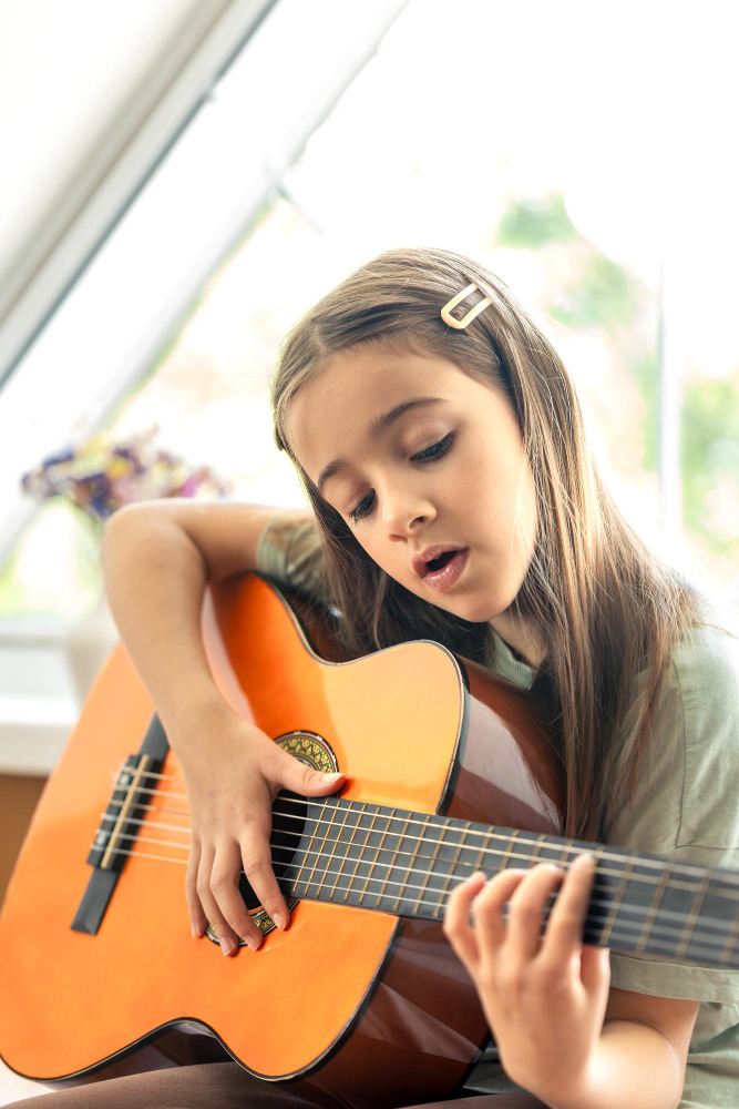 Gitarren-Probemonat in Stade für Kinder